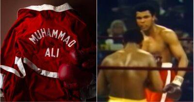 Joe Frazier - Muhammad Ali - Muhammad Ali's iconic red robe he wore for 'Fight of the Century' set to be sold at auction - givemesport.com - Usa - state Wisconsin - county Garden