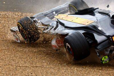 British GP: George Russell recalls 'horrible' crash that saw Zhou Guanyu trapped in barriers