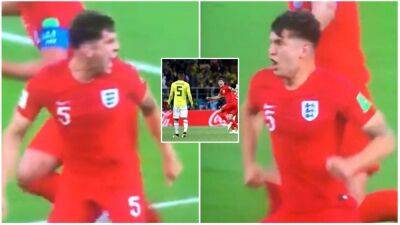 England vs Colombia: John Stones' reaction to shoot-out victory was epic