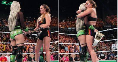 Liv Morgan title win: Ronda Rousey's beautiful three-word message after shock defeat