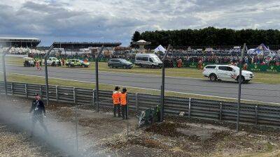 Seven people arrested after track invasion at British Grand Prix