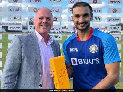 Harshal Patel Hits Fifty As India Beat Northamptonshire By 10 Runs In Tour Match