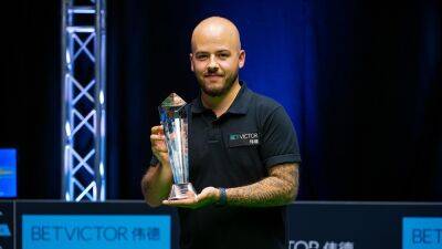 'I feel fantastic' – Luca Brecel claims third ranking snooker title with Championship League glory