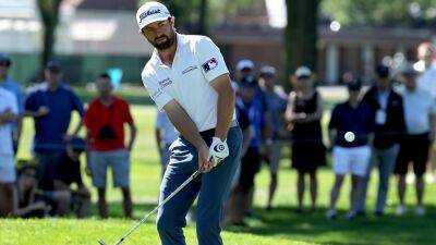 Tony Finau - Taylor Pendrith - Tony Finau looms large as Taylor Pendrith leads after two rounds of Rocket Mortgage Classic in Detroit - eurosport.com -  Detroit