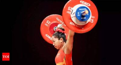 Mirabai Chanu - CWG 2022: Led by Mirabai Chanu, lifters look to start India's medal run in style - timesofindia.indiatimes.com -  Tokyo - India - Birmingham - Malaysia - Singapore -  Tashkent