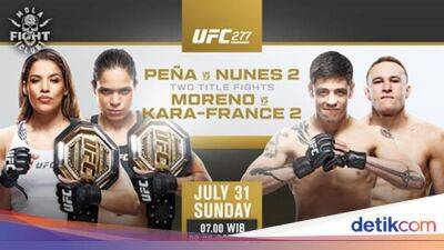 Julianna Pena - Amanda Nunes - Amanda Nunes Siap Rebut Sabuk Juara Bantamweight dari Julianna Pena - sport.detik.com - Usa -  Las Vegas - state Texas - county Dallas