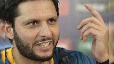 Shahid Afridi - "Targeted Because Of Me": Shahid Afridi On Out-Of-Favour Pakistan Batter - sports.ndtv.com - Pakistan -  Lahore