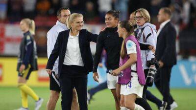 Sarina Wiegman - England not focusing on rivalry with Germany ahead of Euro final, says Wiegman - channelnewsasia.com - Germany