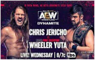 AEW: Huge match announced for Dynamite next week