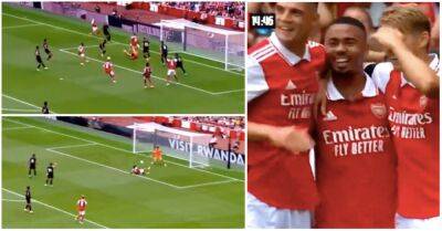 Arsenal vs Sevilla: Gabriel Jesus scores twice in first half of Emirates debut