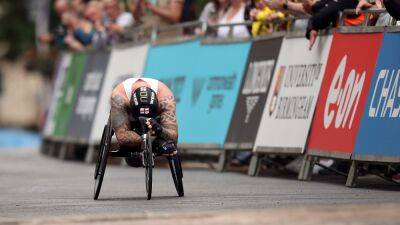 David Weir - David Weir suffers Commonwealth Games marathon ‘despair’ after puncture - bt.com - Scotland - Birmingham