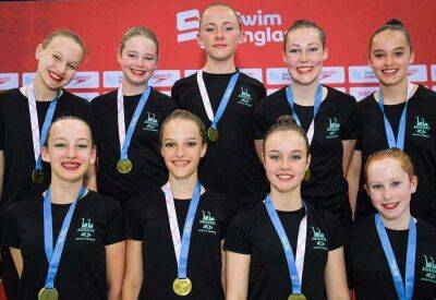 Sevenoaks-based Aquaoaks Artistic Swimming Club win double gold at National Swim England Artistic Swimming Combo Cup - kentonline.co.uk - county Moore - county Spencer