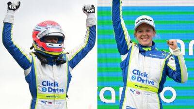 Hungarian GP: Alice Powell breaks Jamie Chadwick's unbeaten W Series run