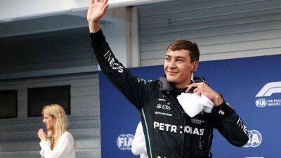 Max Verstappen - Lewis Hamilton - George Russell - Charles Leclerc - Thrilled George Russell celebrates first pole of his Formula One career - thenationalnews.com - Hungary