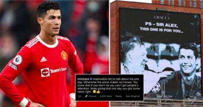 Cristiano Ronaldo's future: Man Utd star responds to fan on Instagram