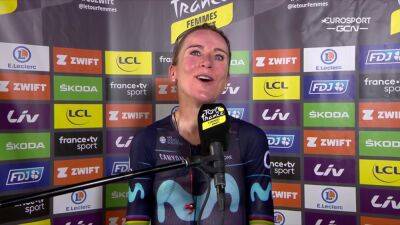 'So sick' - Annemiek van Vleuten went for broke after 'six days waiting & surviving' at Tour de France Femmes
