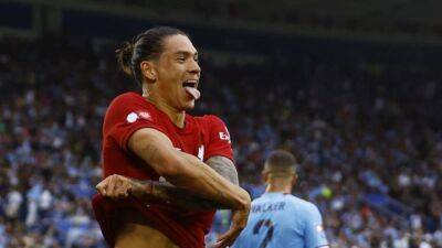 Borussia Dortmund - Ruben Dias - Andy Robertson - Julian Alvarez - Phil Foden - Darwin Núñez - Nunez on target as Liverpool beat City in Community Shield - channelnewsasia.com - Manchester - Argentina - Norway