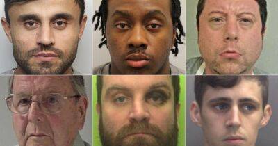 Notorious criminals from around the UK jailed in July
