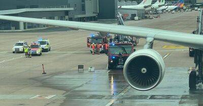 TUI passenger on the alarming moment he saw 'smoke coming from plane engine' at Manchester Airport
