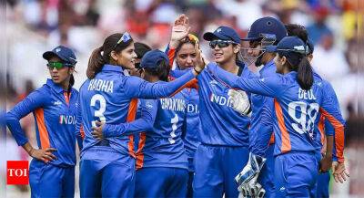Radha Yadav - CWG 2022: India women cricketers look to ace Pakistan test - timesofindia.indiatimes.com - India - Pakistan - Barbados