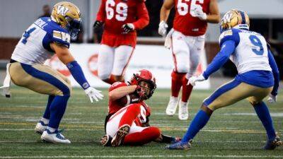 Stamps QB Mitchell on loss to Blue Bombers: 'They’re a better football team than we are'