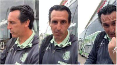 Unai Emery hits back at fan for request after Southampton 1-2 Villarreal