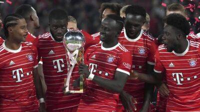 Sadio Mane 'really happy' after scoring for Bayern Munich in German Super Cup triumph