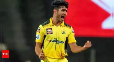 Mahendra Singh Dhoni - Mahendra Singh Dhoni, Ruturaj Gaikwad have played a huge role in my cricketing journey: Pacer Mukesh Choudhary - timesofindia.indiatimes.com -  Chennai