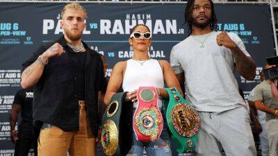 YouTube star Jake Paul's boxing bout cancelled due to disagreement over weight - thenationalnews.com