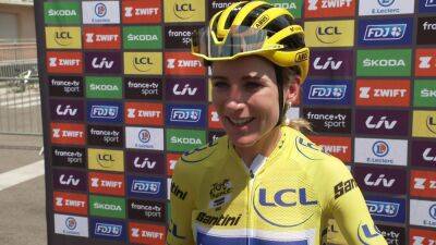 Annemiek Van-Vleuten - ‘I don’t dream, I set goals’ – Annemiek van Vleuten on grabbing yellow at Tour de France Femmes - eurosport.com - France