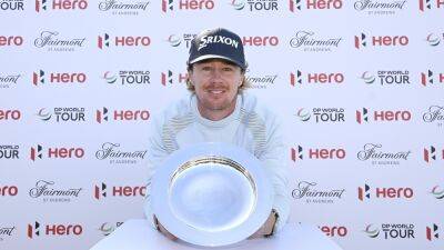 Adrian Otaegui - 'Don’t start crying' - Sean Crocker fends off Eddie Pepperell for first career win with victory at Hero Open - eurosport.com