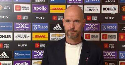 Erik ten Hag confirms Cristiano Ronaldo plan for Manchester United vs Rayo Vallecano