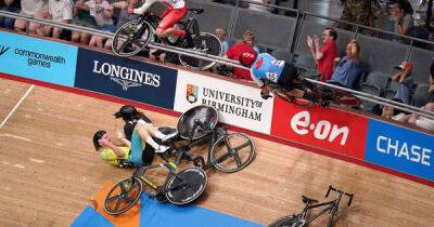 Commonwealth Games cycling is abandoned after horror velodrome crash