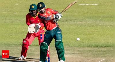 Craig Ervine - Sean Williams - 2nd T20I: Litton, Mosaddek star as Bangladesh win to level Zimbabwe series - timesofindia.indiatimes.com - Australia - Zimbabwe - Bangladesh -  Harare