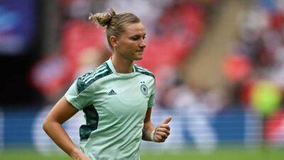Alexandra Popp - Germany's Popp out of Euros final after injury in warm-up - channelnewsasia.com - Germany