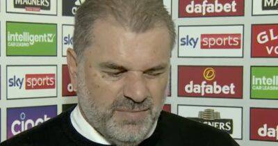 Ange Postecoglou digs out Celtic stars but admits 'main culprit' Jota served up perfect response