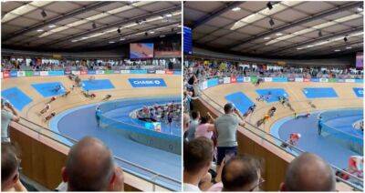 Commonwealth Games - Track cycling crash: Commonwealth Games event abandoned after rider collides with fans - givemesport.com - Australia - Isle Of Man