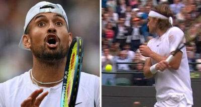 Nick Kyrgios fined again for Wimbledon meltdown but Stefanos Tsitsipas' punishment harsher