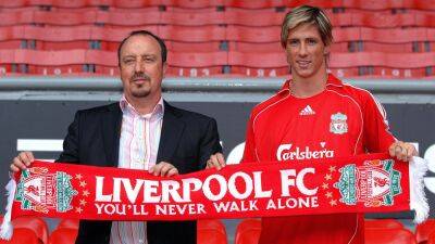 Rafael Benitez - Steven Gerrard - Fernando Torres - On this day in 2007: Fernando Torres signs for Liverpool - bt.com - Manchester - Spain - Madrid