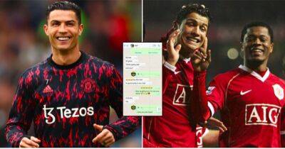 Cristiano Ronaldo: Patrice Evra posted conversation about Man Utd return