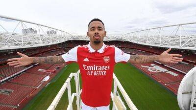 Arsenal sign Gabriel Jesus from Man City