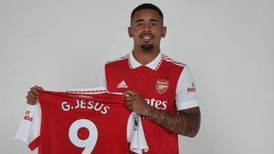 Gabriel Jesus: Brazil international signs for Arsenal from Manchester City on long-term deal for £45m