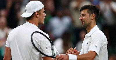 Wimbledon 2022 LIVE: Novak Djokovic battles past wildcard Tim Van Rijthoven after Cameron Norrie advances
