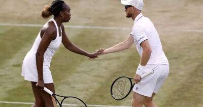 Nick Kyrgios - Jamie Murray - Venus Williams - Venus Williams and Jamie Murray exit Wimbledon mixed doubles after losing thrilling final-set tie-breaker - msn.com - Britain - Scotland - Usa -  Murray