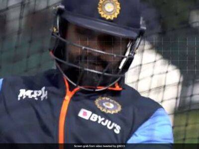 Rohit Sharma - Umesh Yadav - India vs England: India Captain Rohit Sharma Hits The Nets For White-Ball Series - sports.ndtv.com - Britain - India - Birmingham