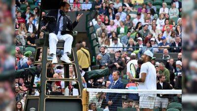 Watch: "Are You Dumb?", Nick Kyrgios' Rant At Chair Umpire In Fiery Wimbledon Clash vs Stefanos Tsitsipas