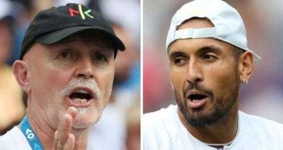 Nick Kyrgios' dad scolds Wimbledon officials for double standards after fresh fine