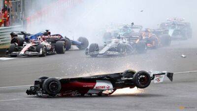 Romain Grosjean - George Russell - Guanyu Zhou - F1 can learn from Zhou crash, says Russell - channelnewsasia.com - Britain - China - Bahrain