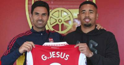Two ways Mikel Arteta can line-up his Arsenal side after Gunners complete Gabriel Jesus transfer