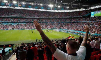 Nigel Huddleston - Football fans can stand at new Wembley for first time from next season - theguardian.com - Manchester - Germany -  Cardiff
